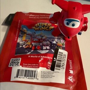 Super Wings Red Action Figure by Tonies